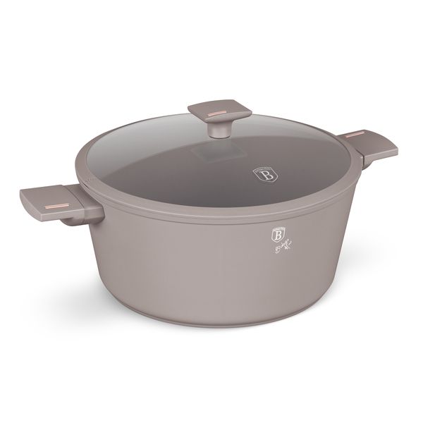 Berlinger Haus 30cm Titan Pro Non-Stick Coating Casserole - Taupe