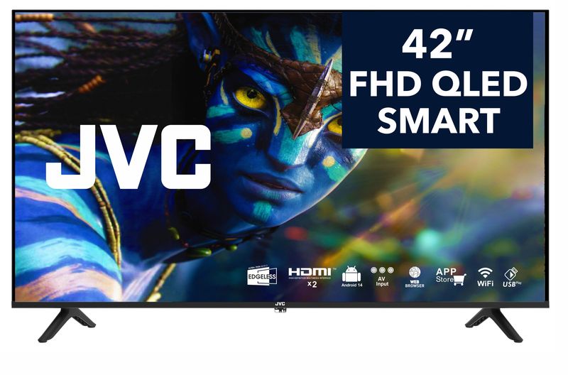JVC 42" LT-42NQ5155 FHD QLED Smart TV