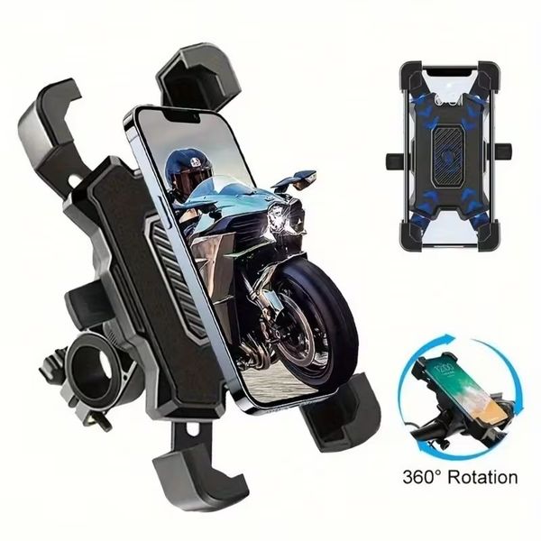 Bicycle phone holder, cell phone holder