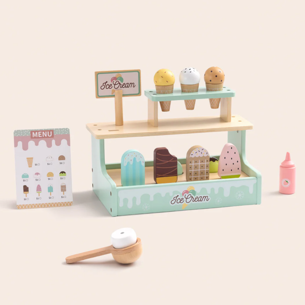TookyToy Pretend Play Ice Cream Shop Toy Set