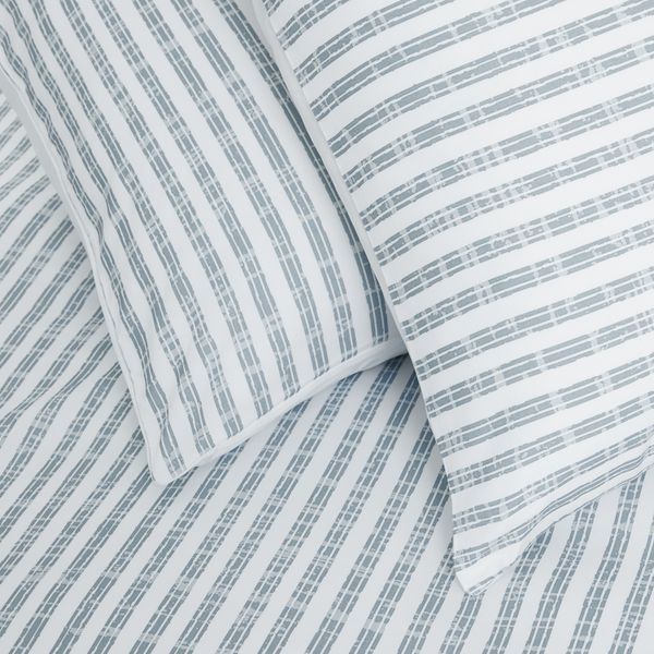 George &amp; Mason - Ticking Stripes Duvet Cover Set