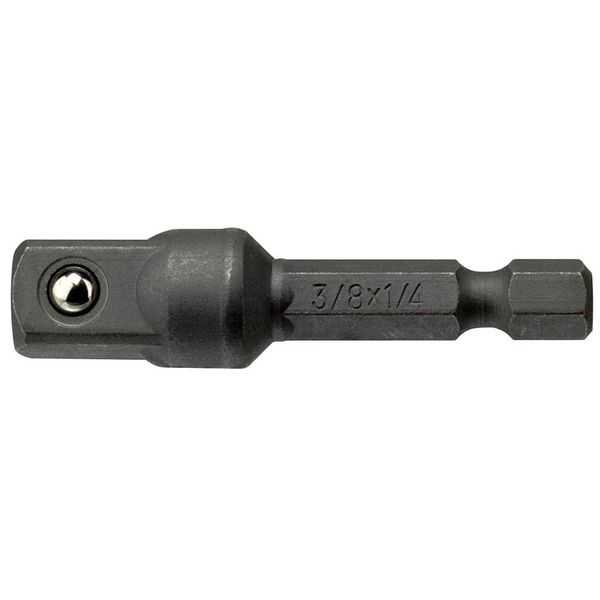 TengTools - 50MM Bit Adaptor 1/4" Hex by 3/8" Square - ACCSDA1438