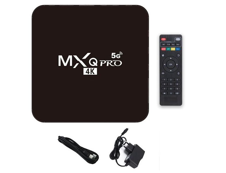 Pro 4K 5G Ultra HD Smart TV Box Media Player MXQ