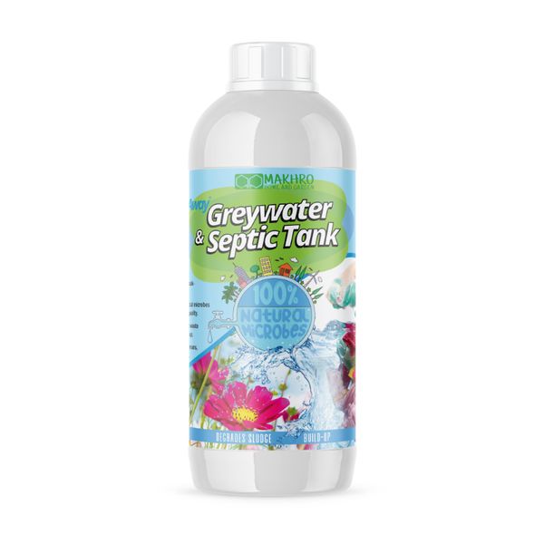 Makhro - SmellAway Greywater &amp; Septic Tank 1Lt - Microbial