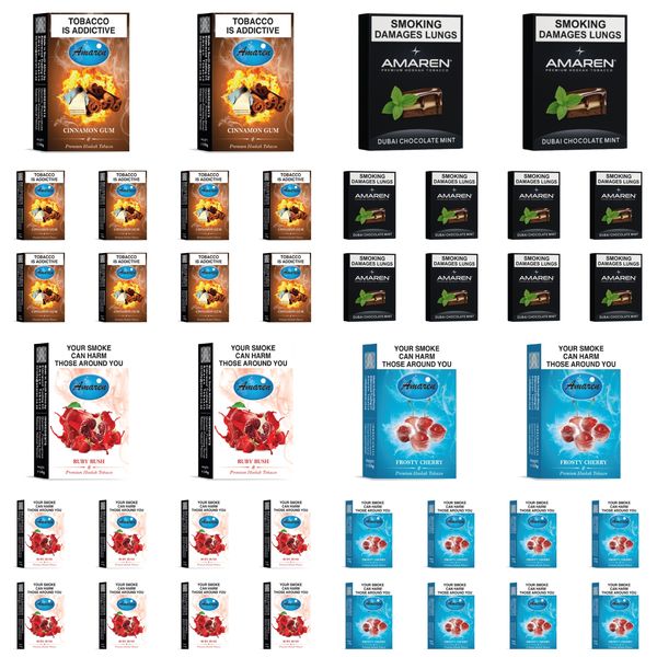 Amaren Hookah Flavor Carton - Frankie Combo (40 x 50g)