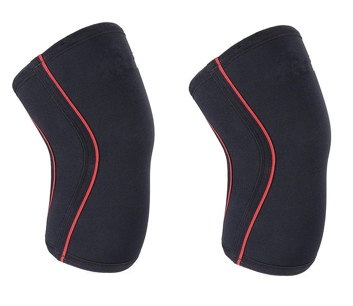 7mm Neoprene Knee Sleeves Support Pads Weightlifting Powerlifting