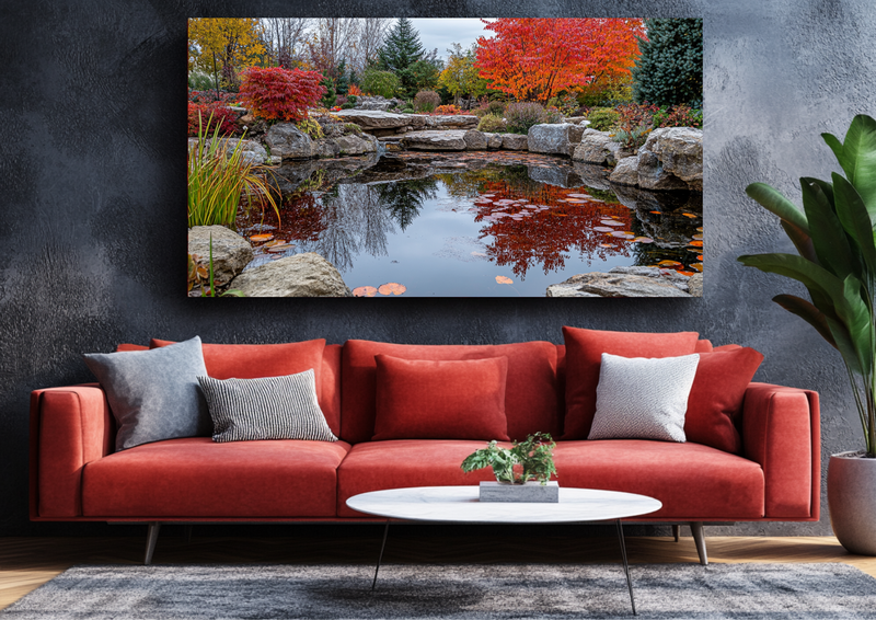 Canvas Wall Art - Reflection of Autumn - BX0330