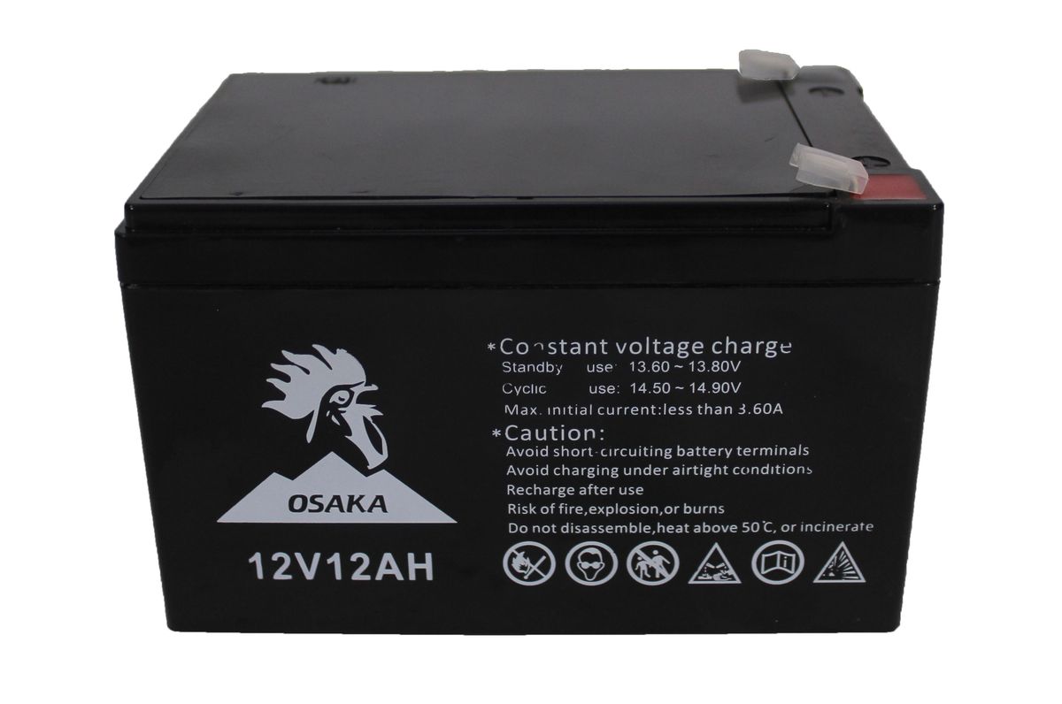 12V 12AH Osaka Gel Battery