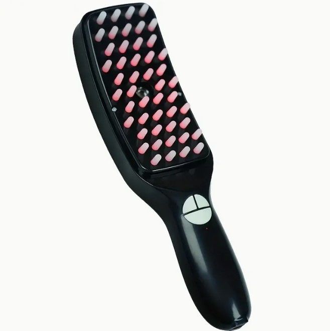 3in1 Electric Vibrating Red & Blue Light Therapy Comb