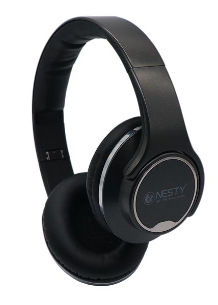 NESTY Wireless Bluetooth Ready 2 In 1 Speaker And Headphones MH150 - Black