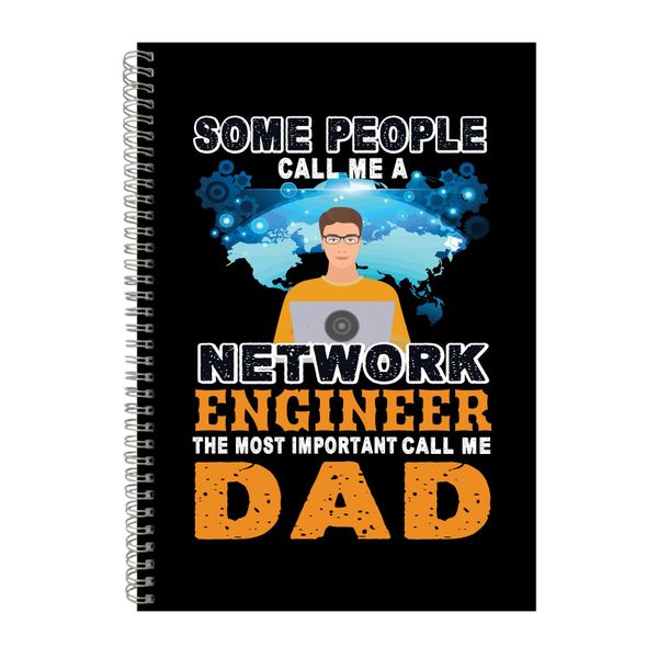 Network Engineer Notebook Engineer Gift Idea A4 Notepad 139