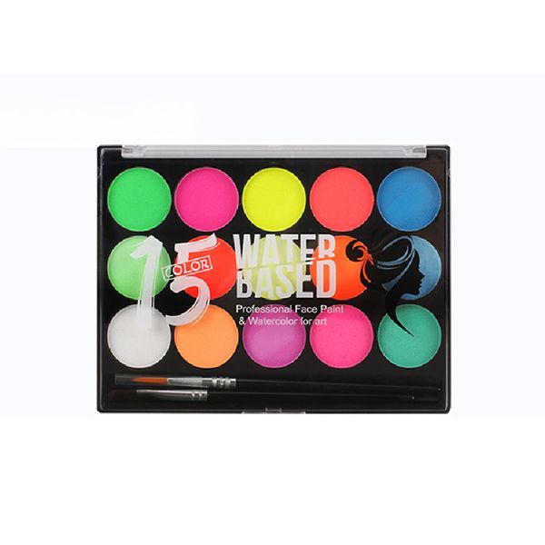15 Color Waterborne Body Graffiti/Makeup Face Paint/Stage Makeup