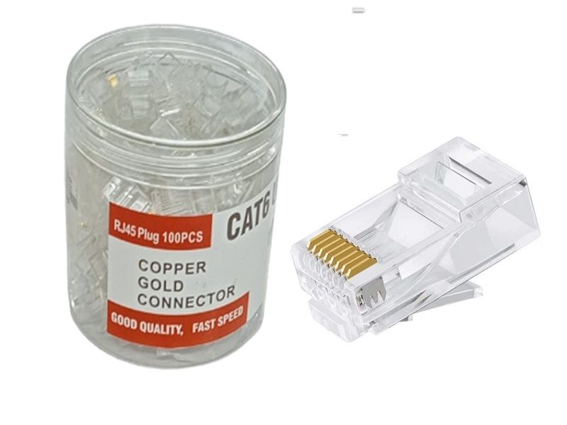 Cat6 Connector Pack Of 100 image
