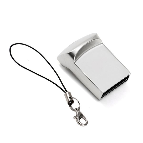 USB Flash Drive 2.0 64GB Super Mini Metal Flash Pendrive Creative Gifts