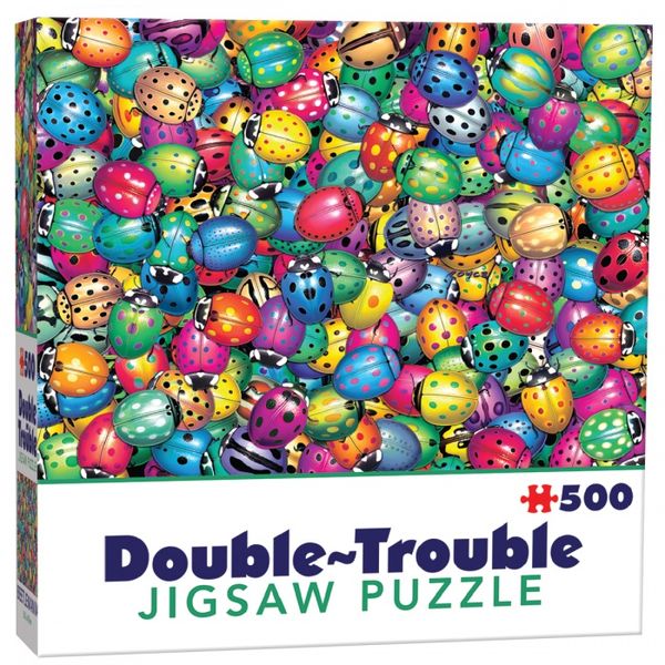 Double Trouble 500 Piece Ladybird Puzzle