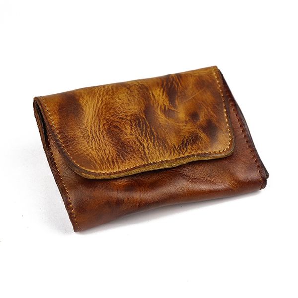 Handmade Retro Coin Pocket,Mini Fashion Wallet, for Men &amp; Women