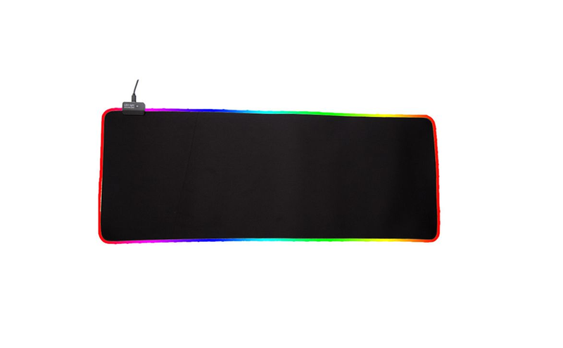 XL RGB Mouse Pad with LED Lighting - Non-Slip &amp; Ultra-Smooth Surface