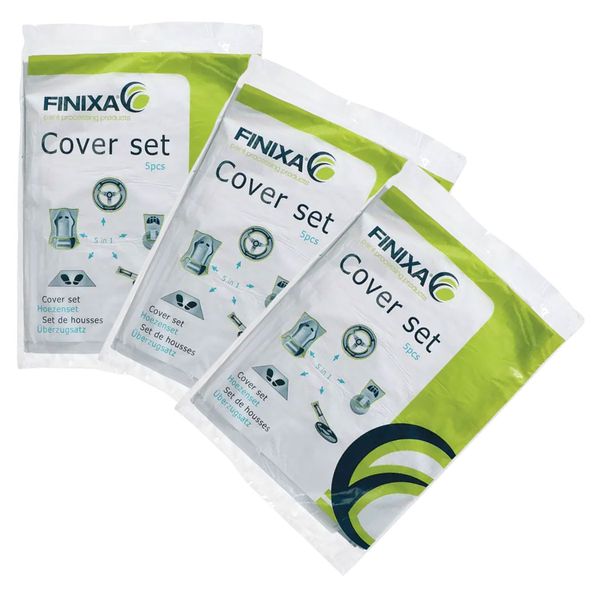 Finixa - Universal Disposable Car Interior Cover Kit - 3 Pack