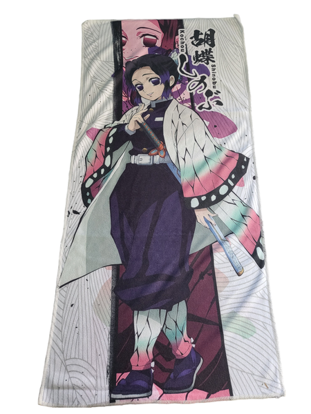 Shinobu Gym Towel Demon Slayer Inspired