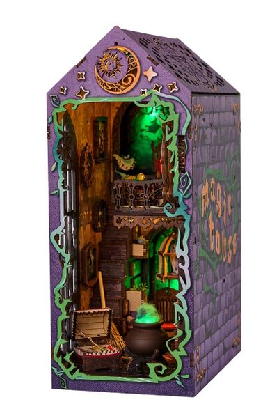 Know Me Mystic Theurge's Hut DIY Book Nook Kit (27cm Tall)