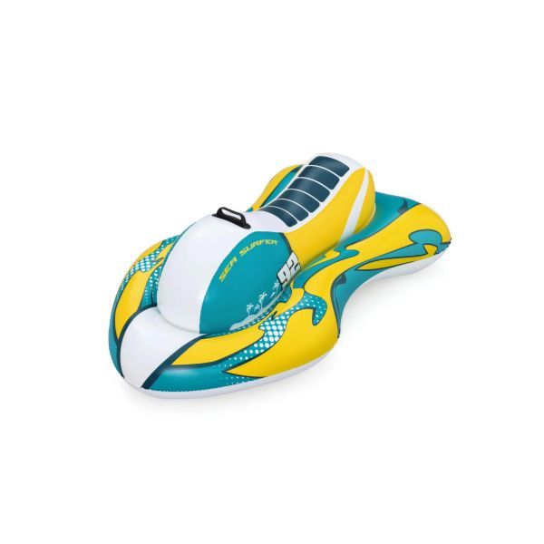 Kids Inflatable Jet Ski Float - Sea Surfer Ride-On - Multicolor
