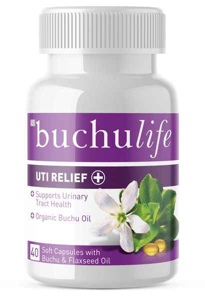 Buchulife UTI Relief Capsules with Buchu