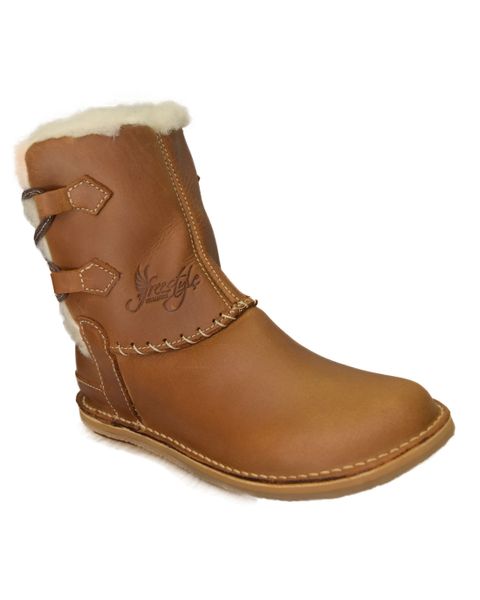 SKA Handcrafted 100% Wool-lined Premium Leather Boots