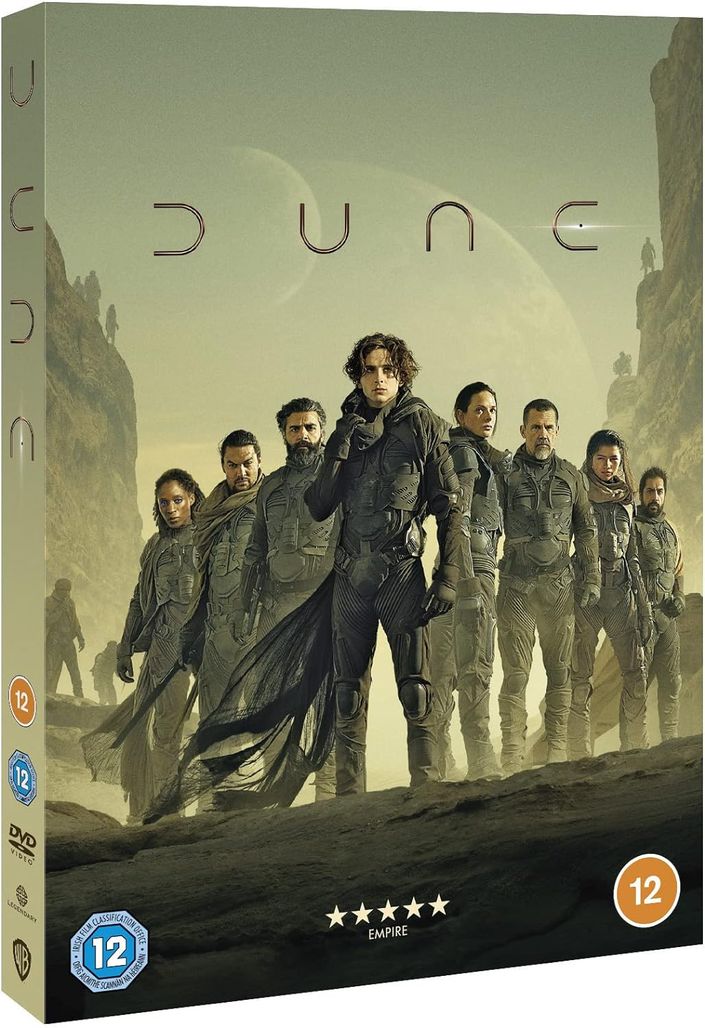 dune 2021 dvd cover