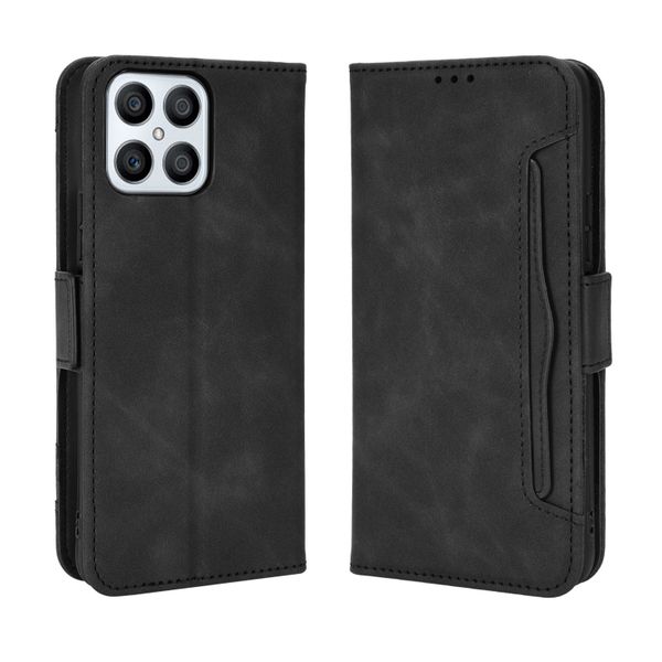 Multi Card Groove Leather Cover Compatible with Honor Magic 4 Lite 5G