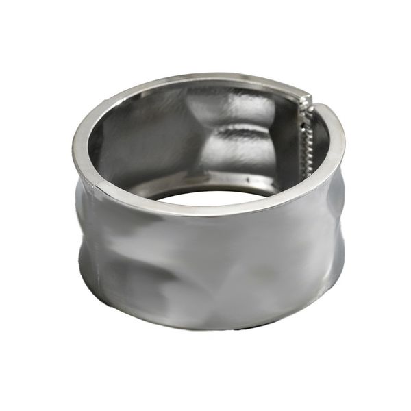 Silver Fashionable Irregular Wide Bracelet-SL7819