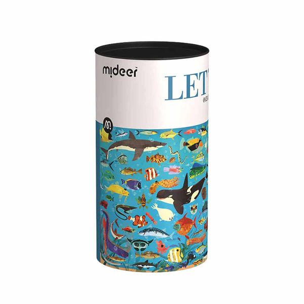 Mideer Ocean Trip Let's Learn Puzzle: 126 Pieces