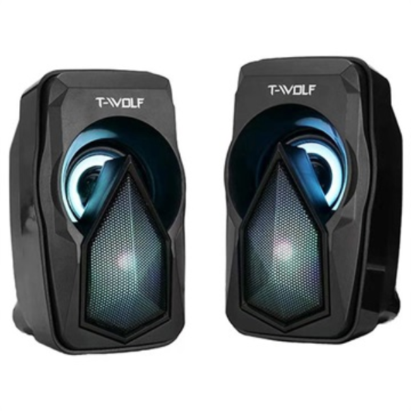 T-WOLF S11 RGB Stereo PC Speakers