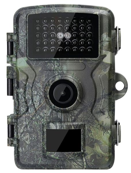 Trail Camera 16MP HD 1080P with Night Vision - 0.7s Trigger, PIR Sensor,