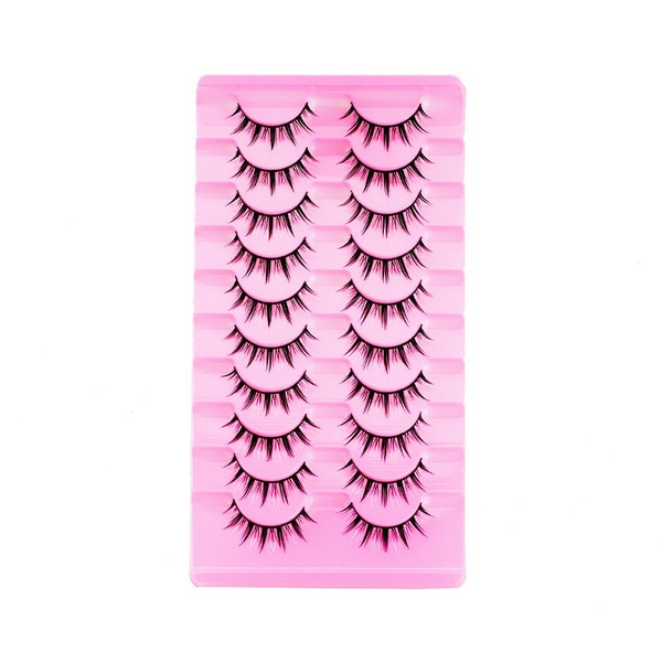 One-piece black terrier comic eyelashes