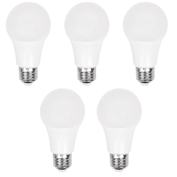 PAYS A60 9W LED Bulb E27 Daylight (5 Pack)