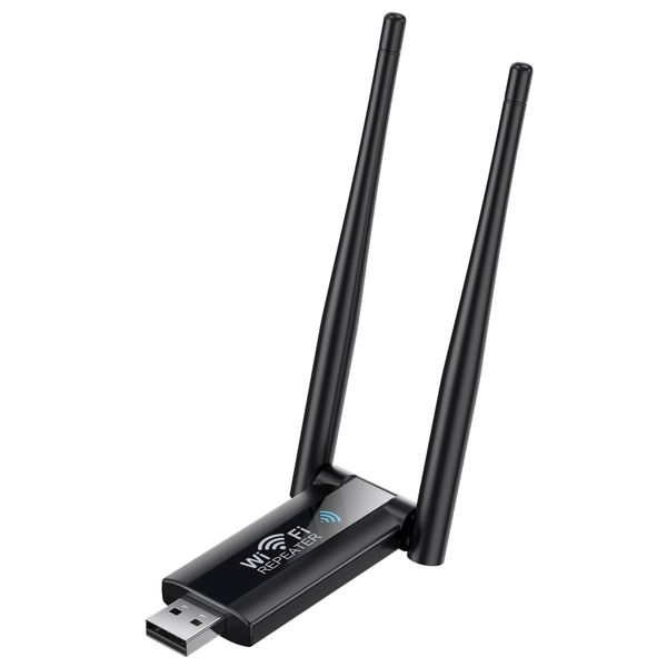 2.4G 300Mbps wireless USB WiFi repeater router for home network expansion