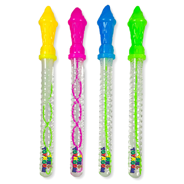 Pack of 4 - Kids Bubbles Wand Toy - The Toyroom