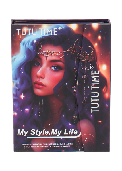 Tutu Time "my style, my life", Glitter eyeshadow, blushers, atc Makeup Kit