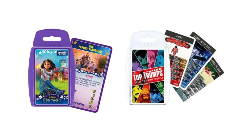 Top Trumps Sonic &amp; Anime Speed and Superpower Showdown 2-Pack Bundle