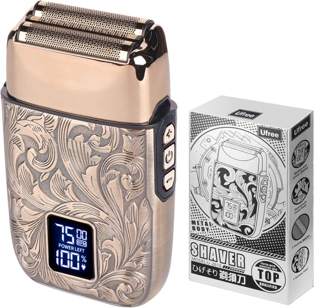 Electric Foil Shavers for Men, 3-Speed Electric Razor and Head Shavers