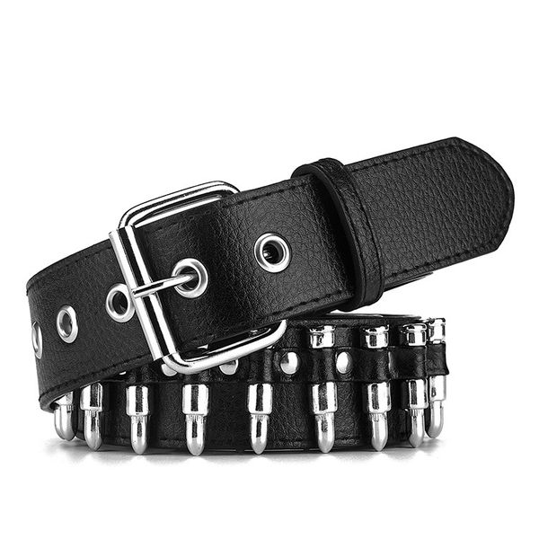 Trend New Fashion Punk Style Bullet Belt