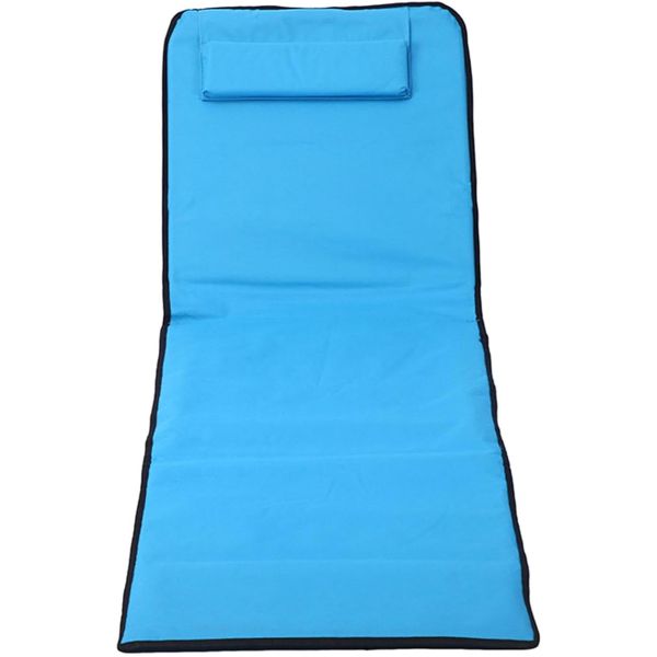 Foldable Beach Chair Waterproof Portable Outdoor Reclining Sun Lounger