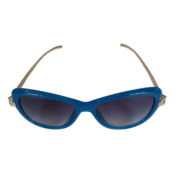 Modern Polarized Fashion Blue Plastic Frame Shades Eyewear Sunglasses