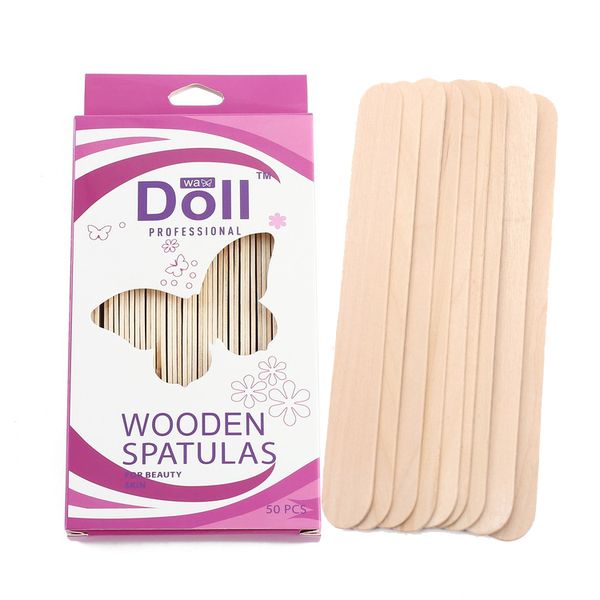 iMbali 100pc Doll Wax Spatula