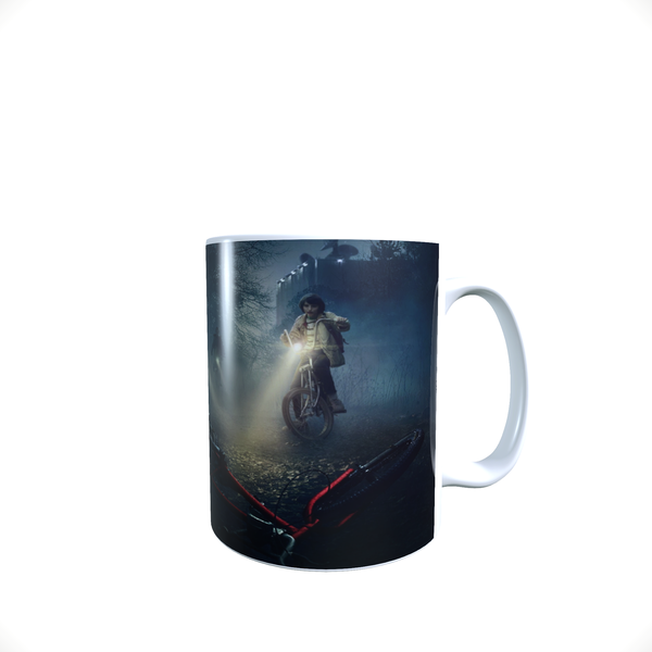 Stranger Things Kids Background Aesthetic - Coffee Mug