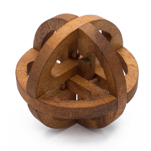Global Puzzle - Wooden 3D Puzzle Brainteaser