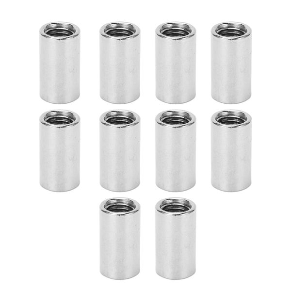 10 Pieces M10 Round Coupling Nut Kit (SS)
