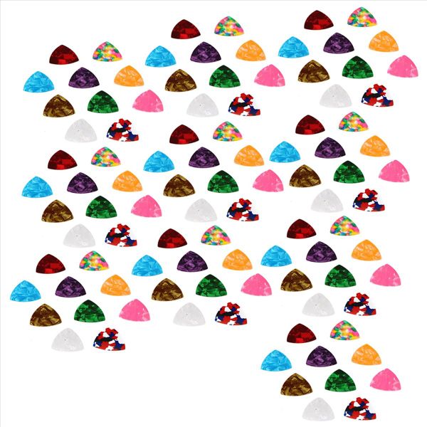 Colorful Guitar Pick for Acoustic Electric Guitar Ukulele ,C