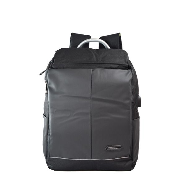 USB Charging Port Backpack For School, Travel &amp; Laptop (C)-Black