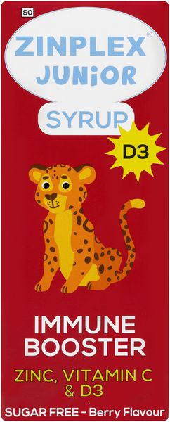 Zinplex junior syrup d3 200 ml